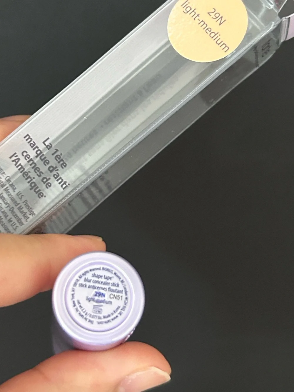 Tarte shape tape blur concealer stick